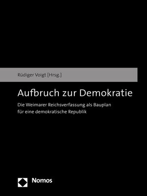 cover image of Aufbruch zur Demokratie